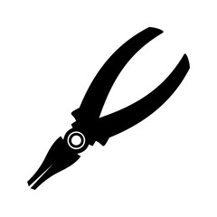long nose pliers silhouette