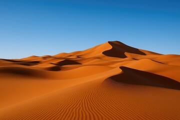 Sand Dunes Hidden Within a Desert Cave