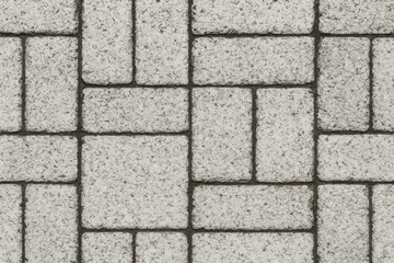 Fototapeta premium Ancient Batako stone pavement in a religious site courtyard