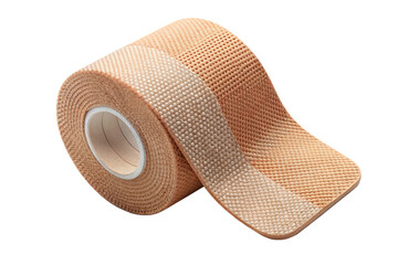 3D Rendering of beautiful, trending and realistic Bandage with white background