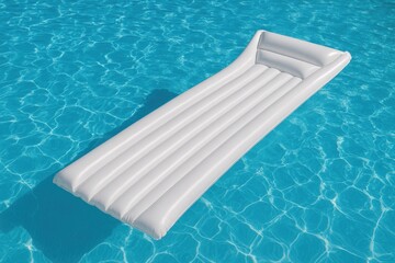 Floating pool mattress for relaxation