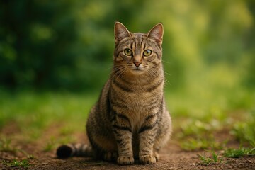 Lone Feline Snapshot