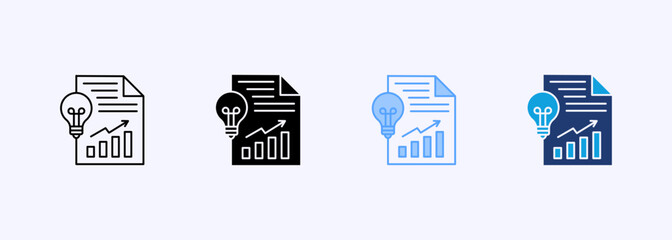 Data Driven Icon Set Multiple Style Collection