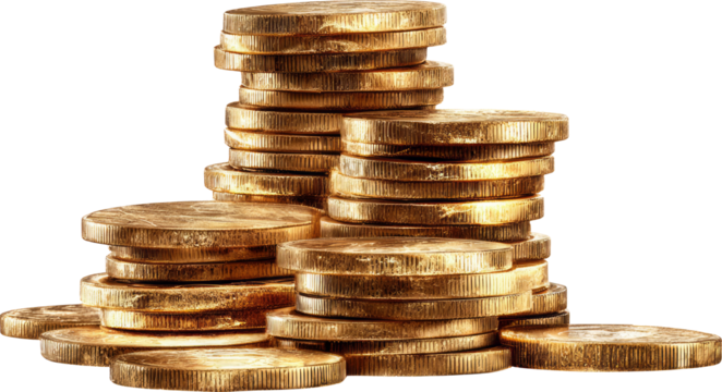 Stacks of coins look promising for future