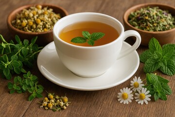 Herbal Infusions and Tea Moments
