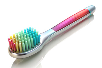 3D Rendering of beautiful, trending and realistic Tooth brush with white background