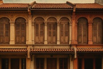 Fototapeta premium Structure located in Singapore