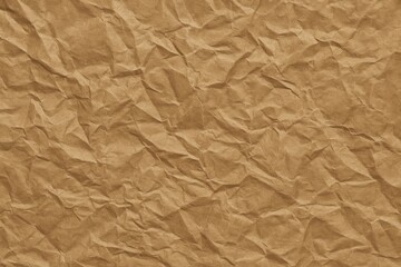 Fototapeta premium Textured background resembling crumpled brown paper