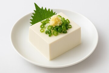 Refreshing chilled tofu for Japanese cuisine lovers