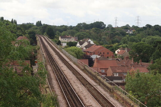 railway in the countryside