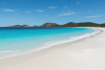 Stunning powdery beaches with vibrant blue waters