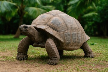 Fototapeta premium Enormous Tortoise of Aldabra