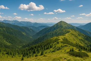 Obraz premium Stunning scenery of a protected area in southern Europe during clear weather