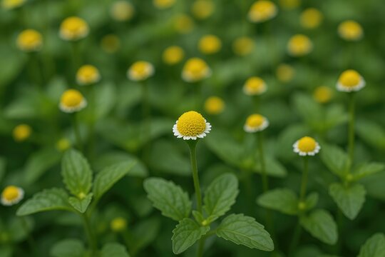 White Spot Flower: The Beautiful Acmella Radicans