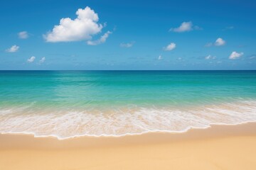 Stunning ocean views with sandy shores and clear skies during holiday time