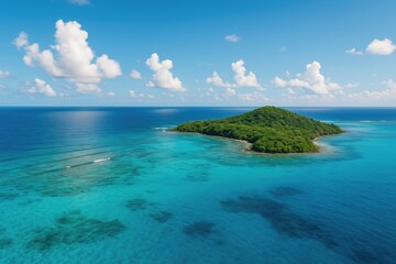 Fototapeta premium Bird's-eye perspective of the Eastern District