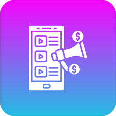 Video marketing Icon