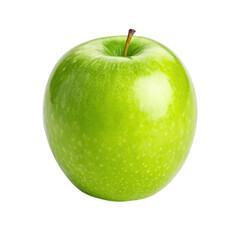 Fresh Green Apple on transparent