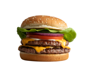 Juicy Double Cheeseburger A Culinary Delight