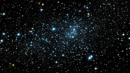 Obraz premium Celestial Symphony: A mesmerizing tapestry of stars illuminates the infinite expanse of the cosmos, revealing the awe-inspiring beauty of the universe.