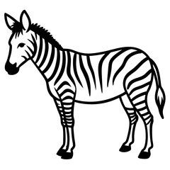 Zonkey Linear Wildlife Artwork