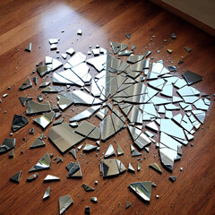 Broken mirror 