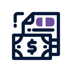 bond duotone icon. Sleek and modern vector icon for websites, mobile apps, marketing materials, and corporate design. Fully scalable and ready to use.