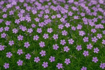 Obraz premium A Harmonious Tune of Violet Blossoms