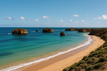 The Bay of Martyrs along the Stunning Coastal Drive
