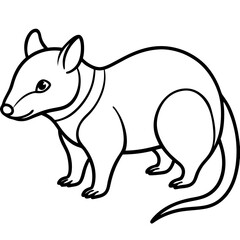 Zorilla Sketch Style Vector Icon