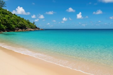Secluded Shoreline at Anse Major