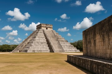 Fototapeta premium Historical Ruins of the Ancient Mayan Site
