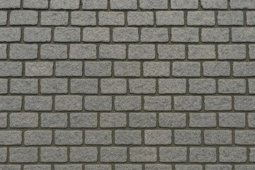 Obraz premium Gray cobblestone pavement background texture