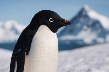 Obraz premium Antarctic penguin species