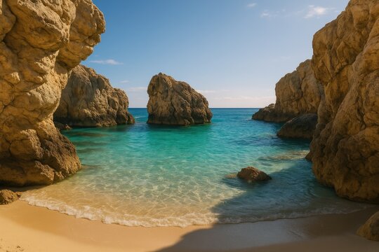 Stunning Geological Formations Adjacent to the Azure Spa