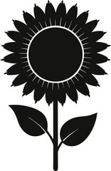 A vibrant collection of stylized sunflower illustration