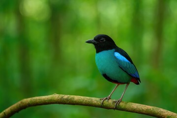 Stunning avian species amid pristine woodland in protected reserves