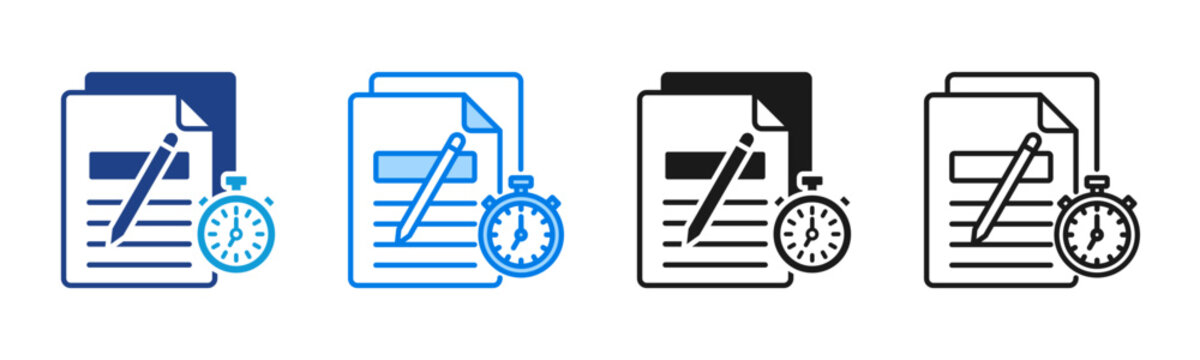 Sla Tracking icon sheet multiple style collection