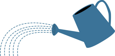 illustration of a watering can © Nobilior