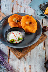 hot pastries with thin dough