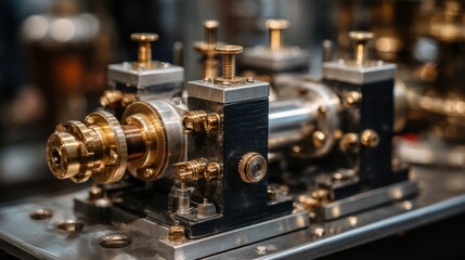 Fototapeta premium Measured in watts, power output reveals the rate at which energy is applied or work completed in physical systems or human activity. 