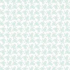 Cybernetic Robot Circuitry Pattern