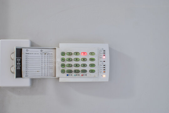 house alarm code lock door open white house 