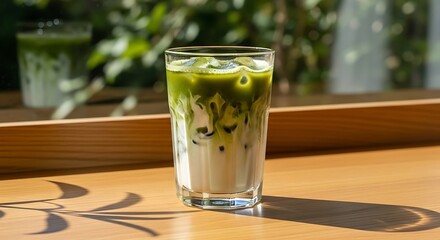 Refreshing Iced Matcha Latte A Cool Summer Drink Recipe