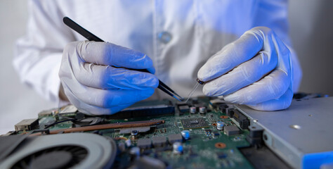 Repairing Electronic Devices at a Workshop