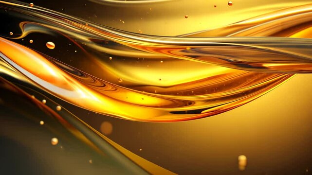 gasoline oil on dark background