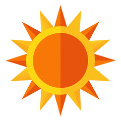 high-noon-sun--bold-circle-icon-vector--flat