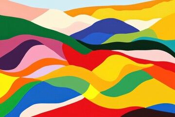 Colorful abstract background with mix of colors.