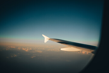 airplane in the sky