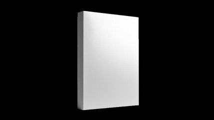 Sleek bathroom cabinet isolated on transparent background